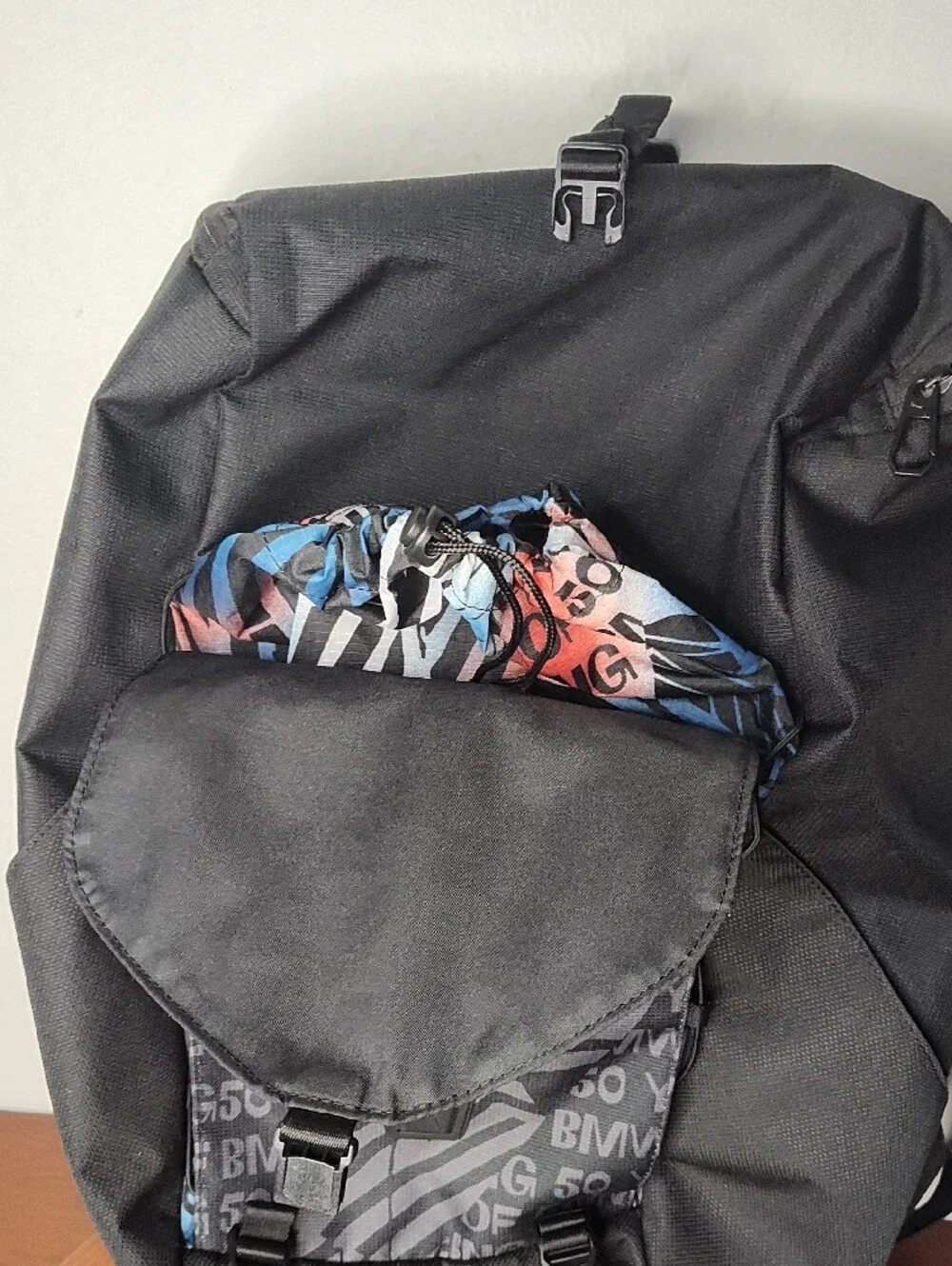 BMW Puma 50yrs Discontinued Motorsport Graphic Padded Backpack Unisex NWT